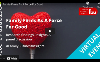 Our Chairman, Tim Good, takes part in ‘Family Firms as a Force for Good’ Event