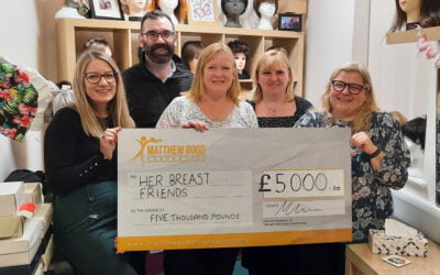 Matthew Good Foundation & John Good Group celebrate £1million milestone with £10,000 surprise giveaway.