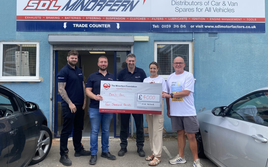Minorfern Foundation awards £8,000 to two more local charities