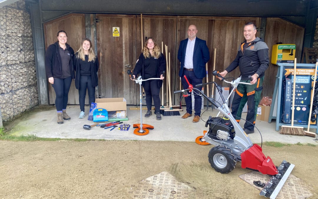 Corporate Volunteer Donates £4,850 in Tools to Spurn Point