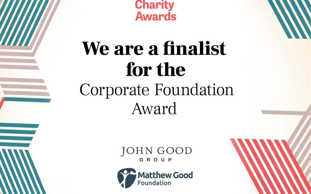 We are Finalists at the Business Charity Awards!