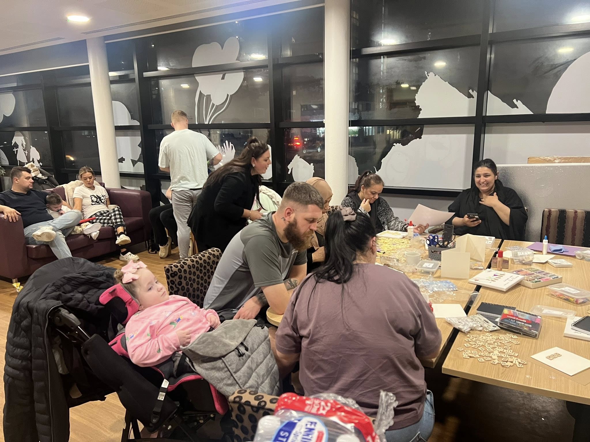 Emmies Kitchen Wellbeing Group Emmie's Kitchen Wellbeing Group provides support to families Manchester Children's Hospital