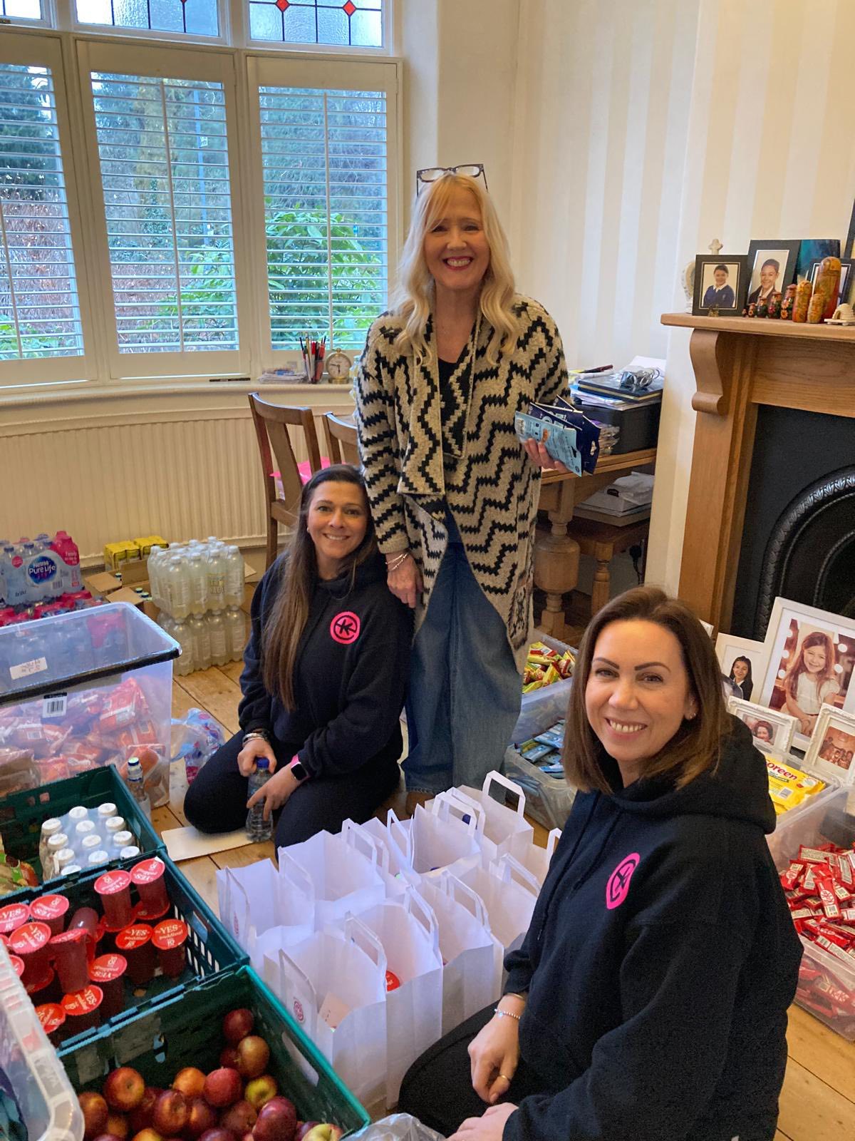 Emmies Kitchen Food preparing food as part of Emmie's Kitchen's family support work at Manchester Children's Hospital