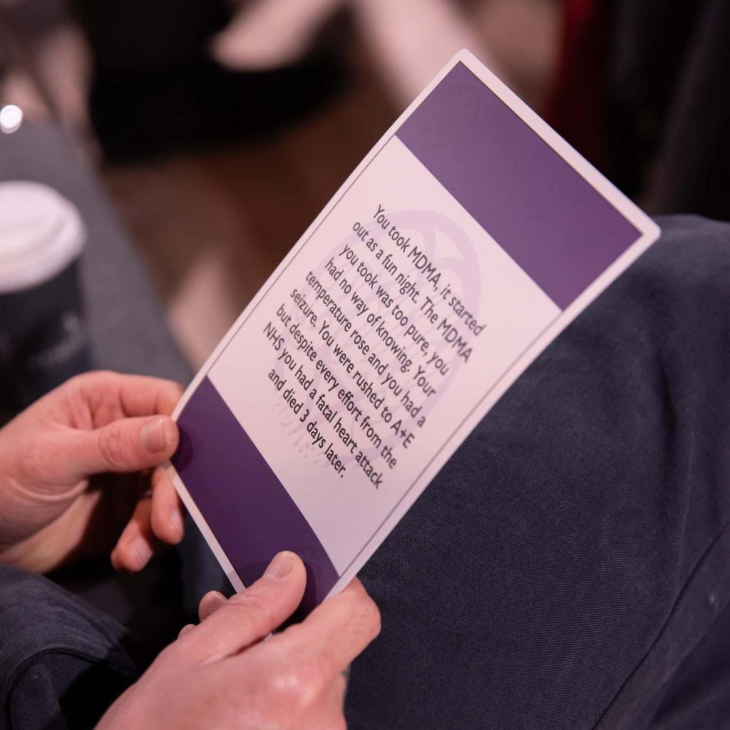 Billy & Beyond drug education Sussex Worksheet from a drug education Sussex workshop held by a young person