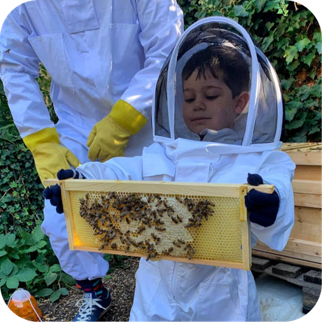 Case2BeesRefugees Barefooted charity were supported through a charitable partnership with Oades Family Trust and Matthew Good Foundation