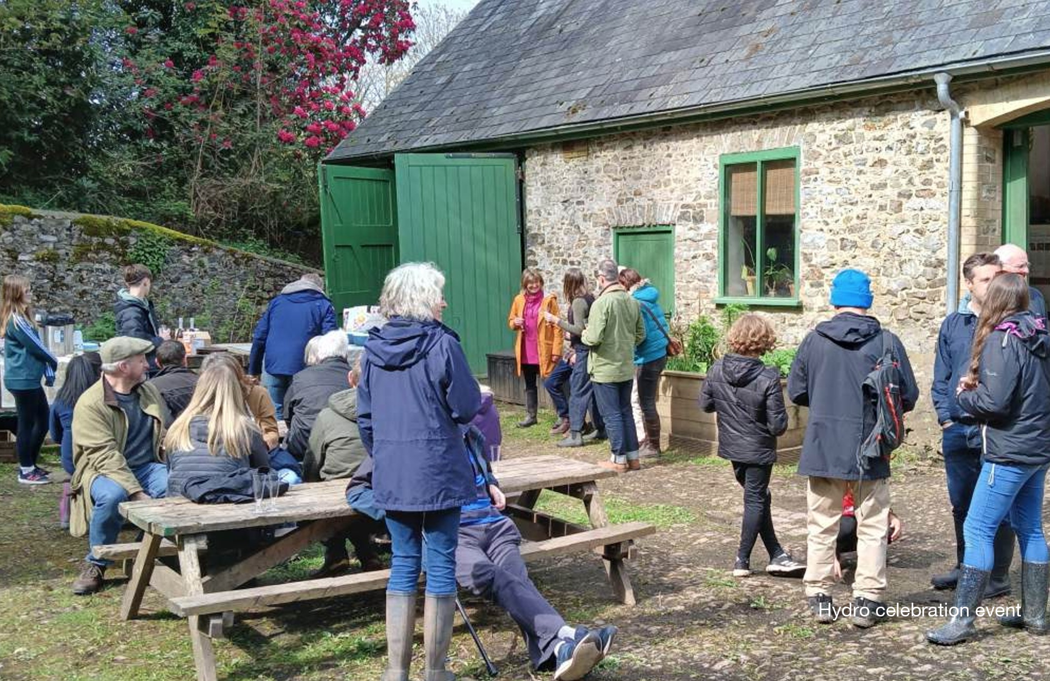 Screenshot 2026-06-24 114800 Locals take a tour of the hydro system and coach house at Otterhead nature reserve, Somerset