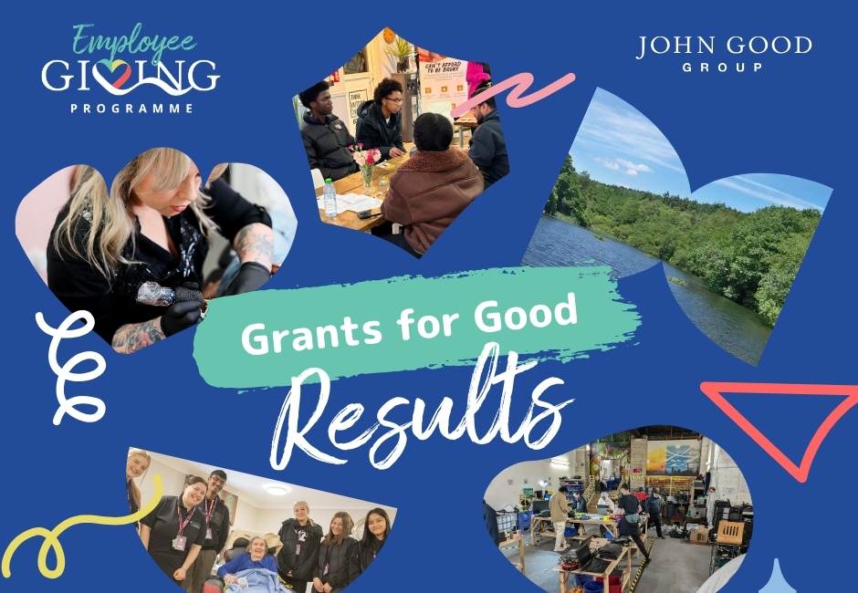 Small Charity Grants 2026 - winners of latest Grants for Good Round