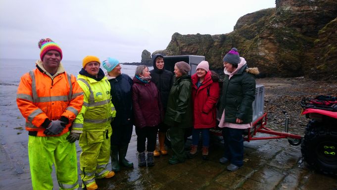 131481b9f99ff52a5355a0f22c9b3db88683f8b7 the rescue team performing seal rescue in the Highlands