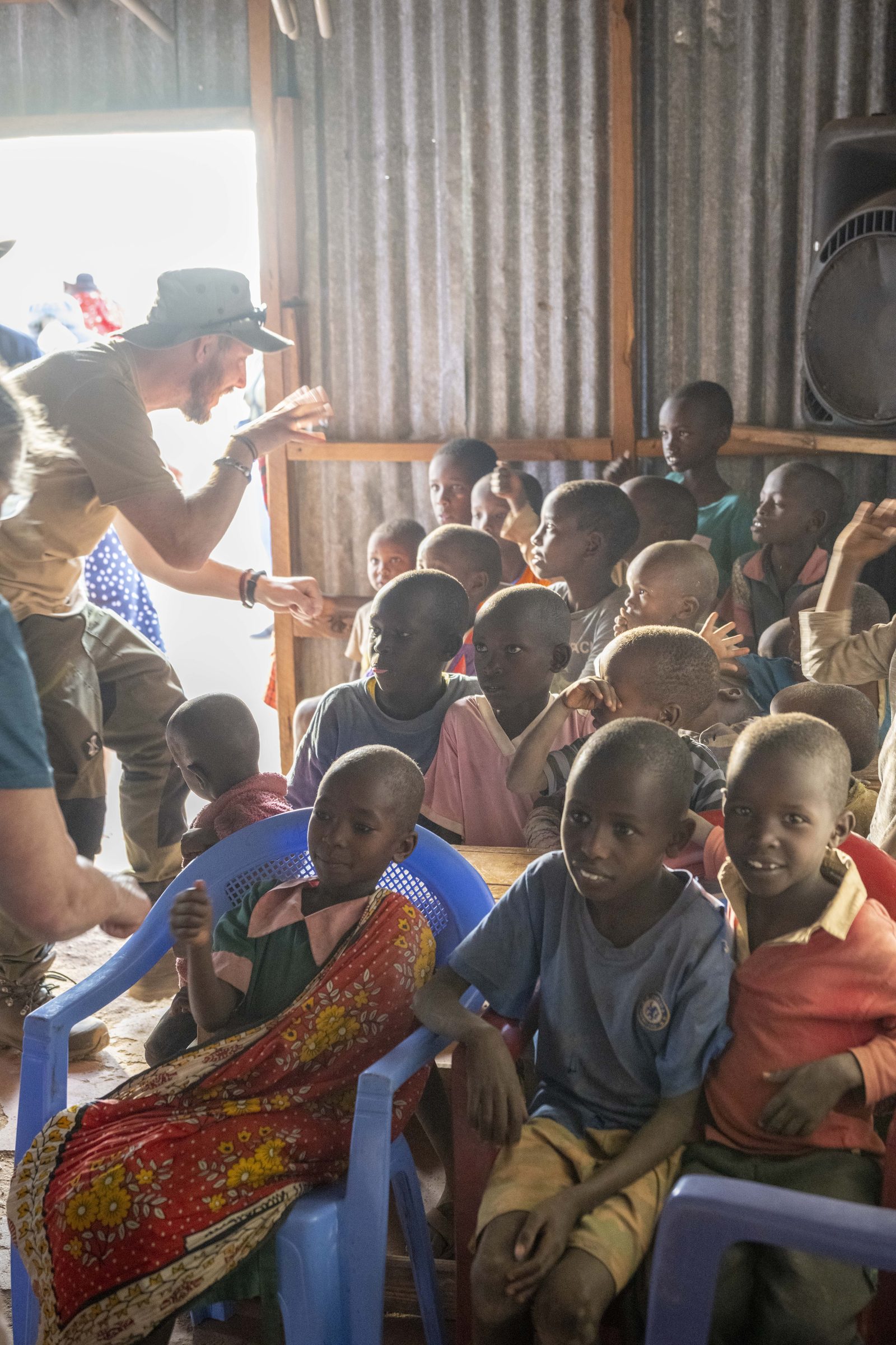 maasai-nz91067-jpg Maasai school children learning about Lion conservation